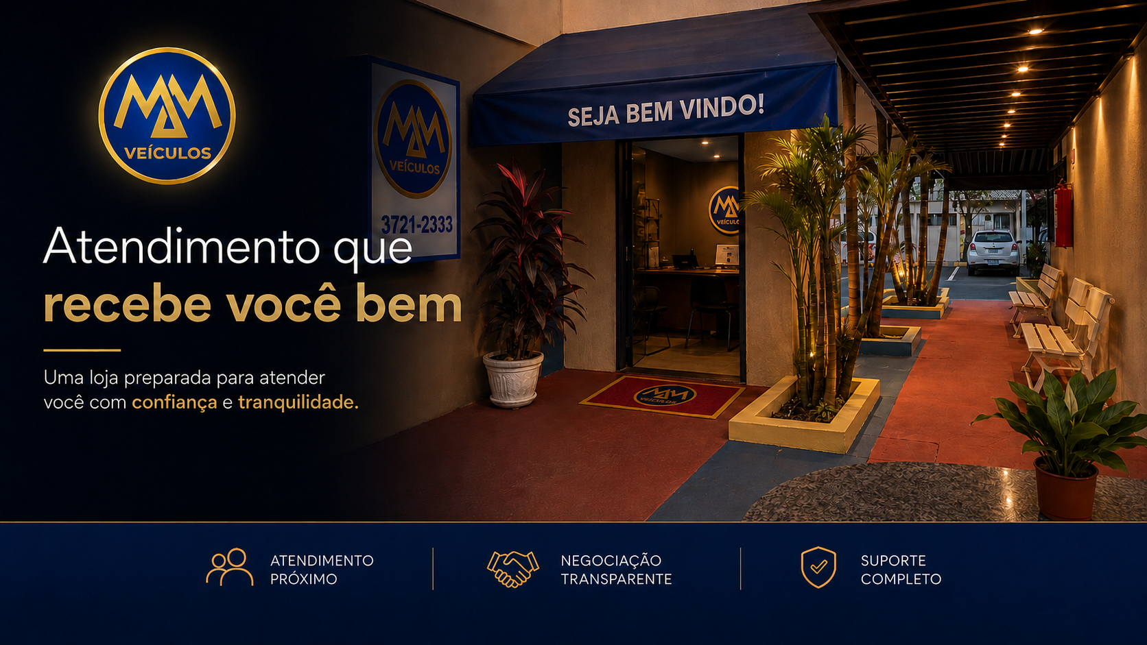 Atendimento MM Veículos em Franca