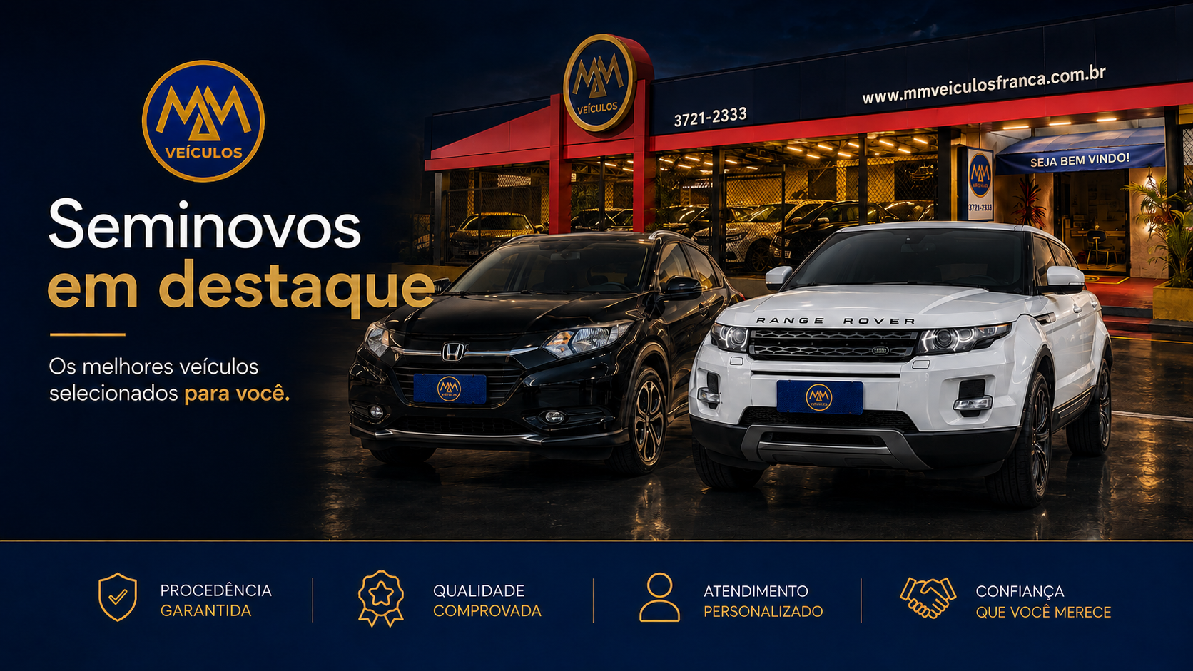 Seminovos em destaque — MM Veículos Franca/SP